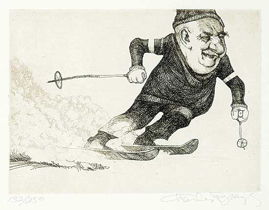 #1023 ~ Bragg - Untitled - Skiing [Sport Suite]  #132/250