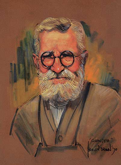 #1032 ~ Brown - Grandpa