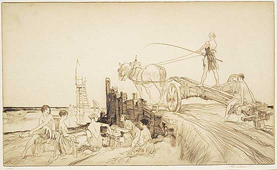 #1069 ~ Flint - Amazons on a Breton Beach  #68/75