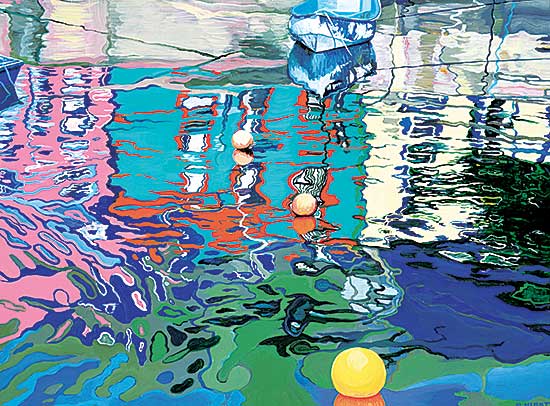 #1110 ~ Hirst - Cove Reflection #3