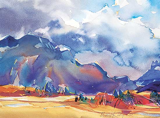 #1157 ~ Laycock - Waterton Clouds