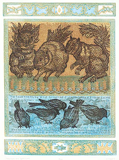 #1174 ~ Mackie - Squirrels and Sparrows  #17/25