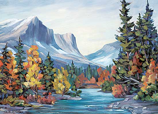 #1202 ~ Miller - Chinaman's Peak, Canmore