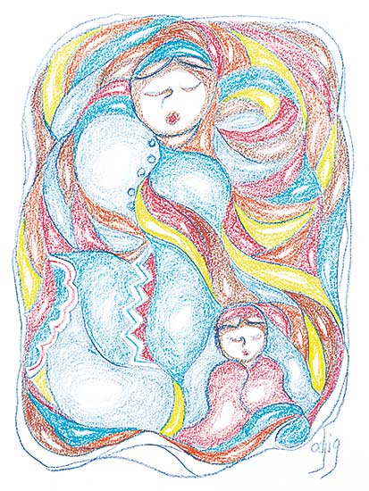 #1224 ~ Odjig - Two Generations