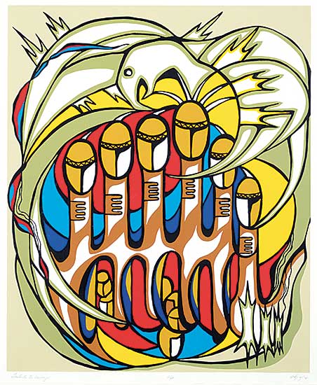 #1225 ~ Odjig - Tribute to Courage  #A/P