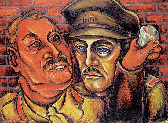 #1276 ~ Robinson - Untitled - Military Men