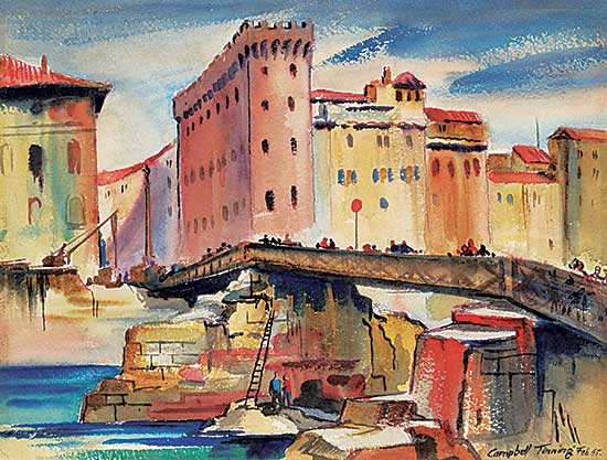#1361 ~ Tinning - Untitled - Busy Bridge