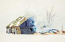 #1100 ~ Heath - Untitled - The Old Barn in Winter