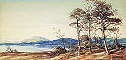 #1178 ~ Mathieson - Untitled - Scottish Moorland Loch