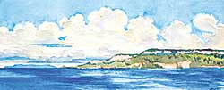 #1251 ~ Phillips - Untitled - Coastal Cliffs