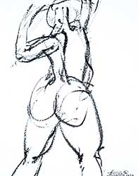#1342 ~ Sellin - Untitled - Standing Figure