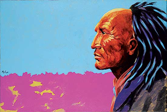#32 ~ McCue - Untitled - Looking Forward