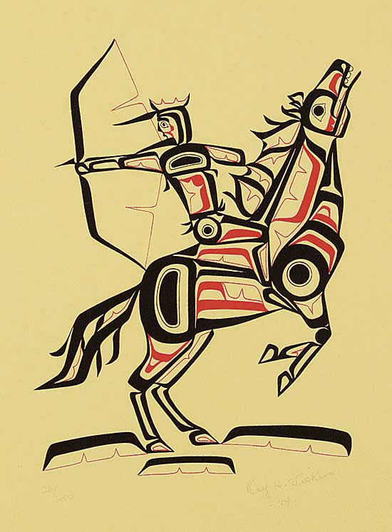 #80 ~ Vickers - Untitled - The Mounted Archer  #26/200