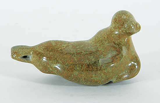 #115 ~ Audlakeak - Untitled - Side Swimming Seal