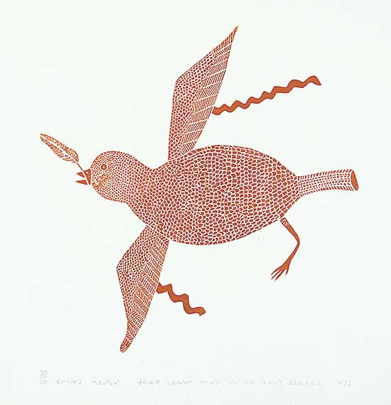 #186 ~ Papialuk - Bird Carrying Feather  #30/30