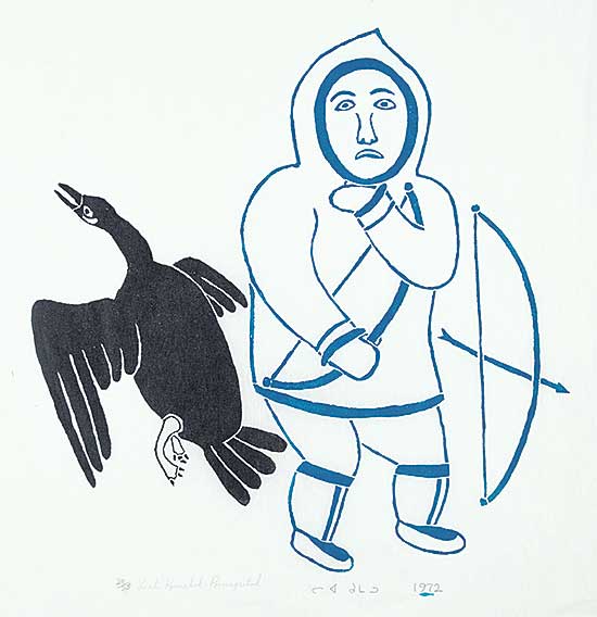 #201 ~ Qumaluk - Hunter and Raven  #20/25