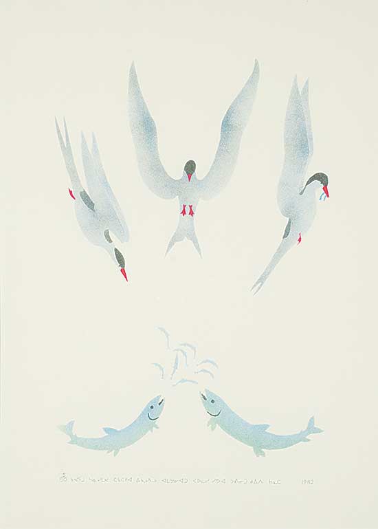 #253 ~ Sivuak - Three Birds, Two Fish  #5/50