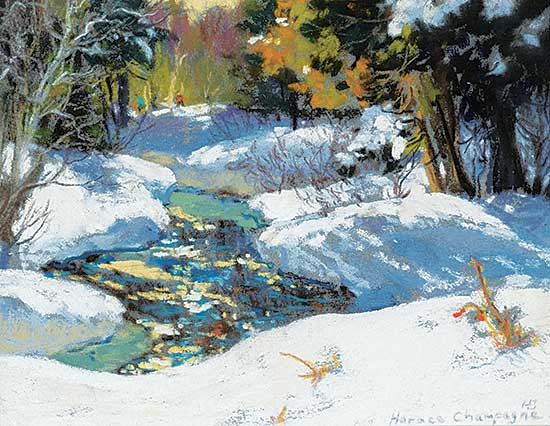 #19 ~ Champagne - Sunlight and Shadows