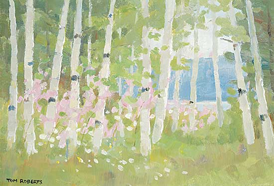 #117 ~ Roberts - Firewood, Birch Trees