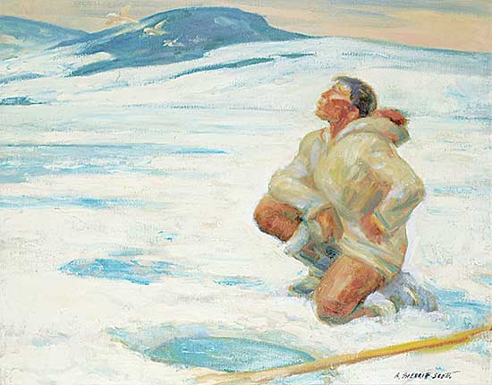 #128 ~ Scott - Untitled - Migrating Birds