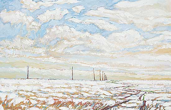 #204 ~ Coffey - Pole Road and Melting Snow