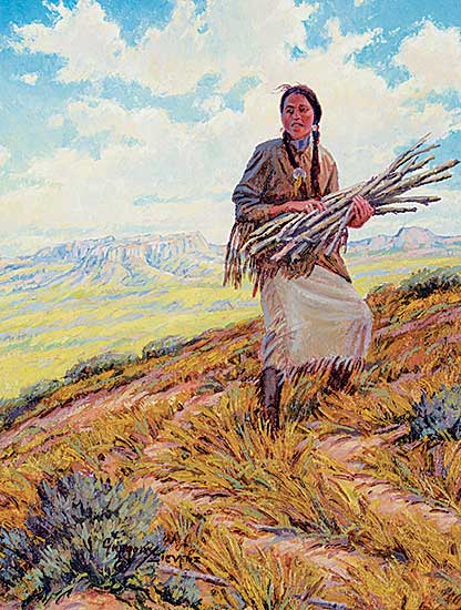 #318 ~ Sievers - Walks Lightly Woman