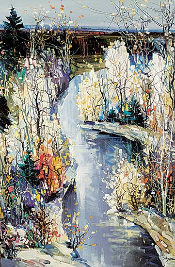 #412 ~ Chan - Untitled - Winding Stream