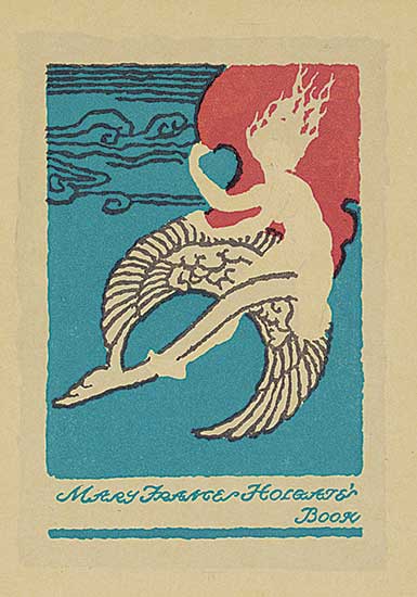 #443 ~ Holgate - Mary Frances Holgate's Book [Frances Holgate Bookplate]