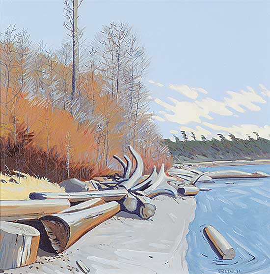 #488 ~ Shostak - Untitled - Driftwood Banks