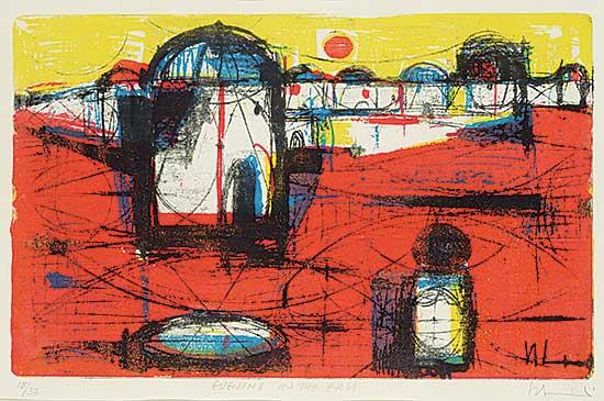 #488.1 ~ Siebner - Evening in the East  #15/33