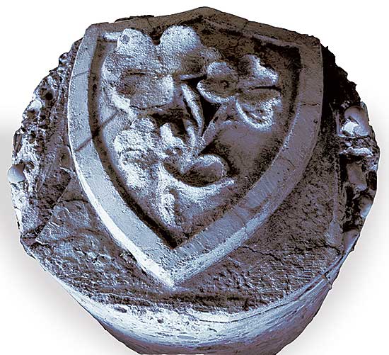 #512 ~ School - English Rose Crest from Centre Street Bridge