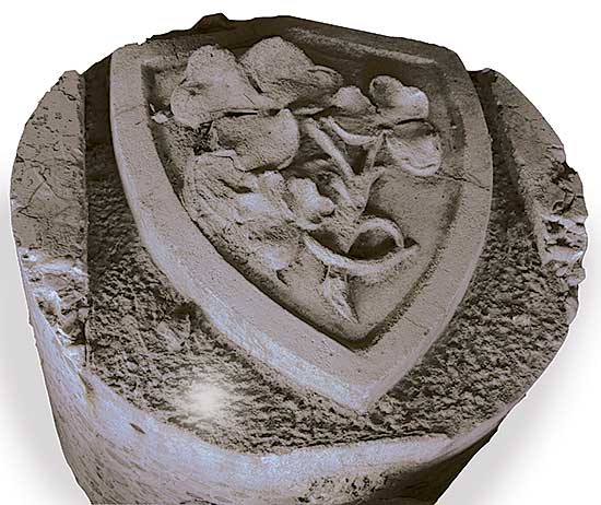 #518 ~ School - Irish Shamrock Crest from Centre Street Bridge