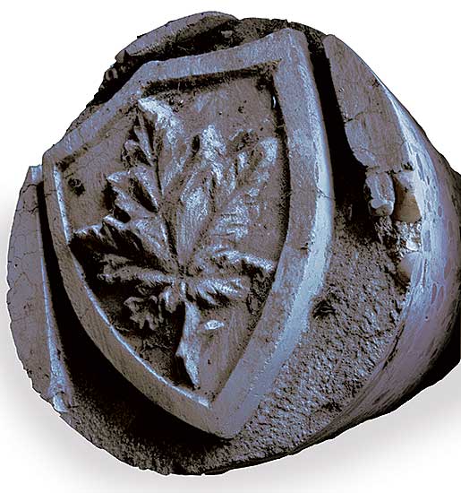 #520 ~ School - Maple Leaf Crest from Centre Street Bridge