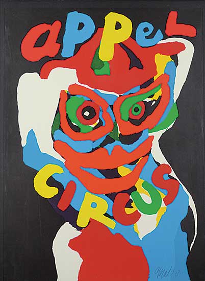 #1009 ~ Appel - Untitled - Appel Circus #59/200