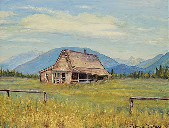 #1013 ~ Barnes - Pioneer House [Bragg Creek]
