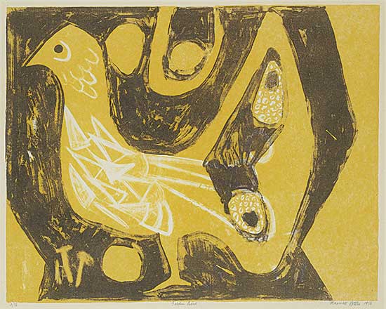 #1016 ~ Bates - Golden Bird  #13/16