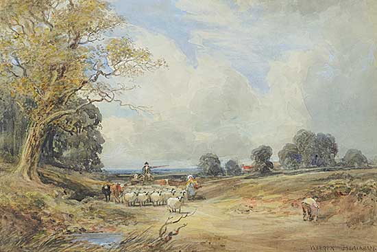 #1030 ~ Blackham - Untitled - On the Way to Market