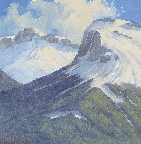 #1043 ~ Brown - Mt. Cephren
