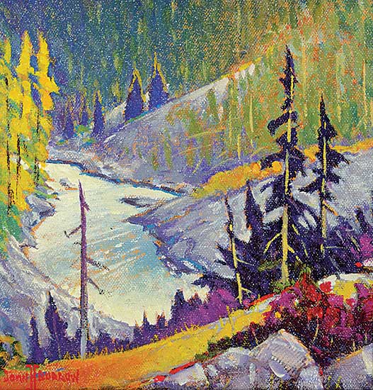 #1046 ~ Burrow - Kicking Horse River