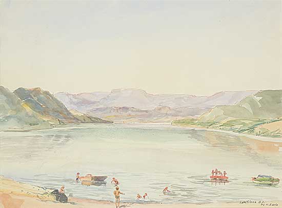 #1078 ~ Earle - Lake Kilowna [sic]