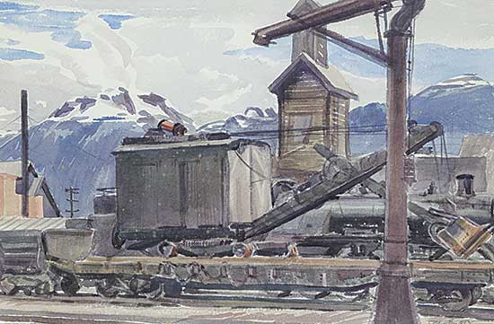 #1084 ~ Ensor - Revelstoke Rail Junction