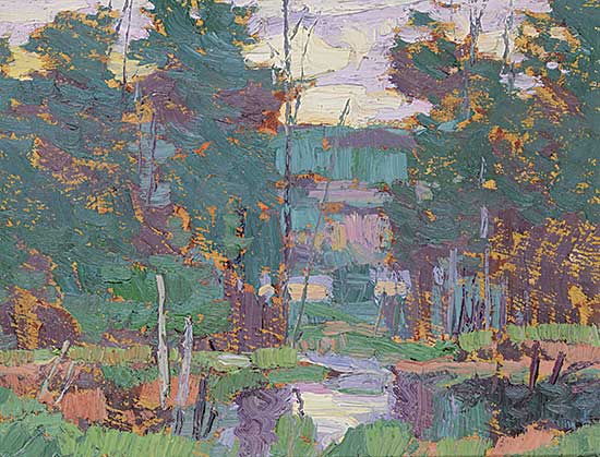 #1099 ~ Flodberg - Spring Trees