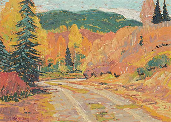 #1100 ~ Flodberg - Side Road Near Bragg Creek