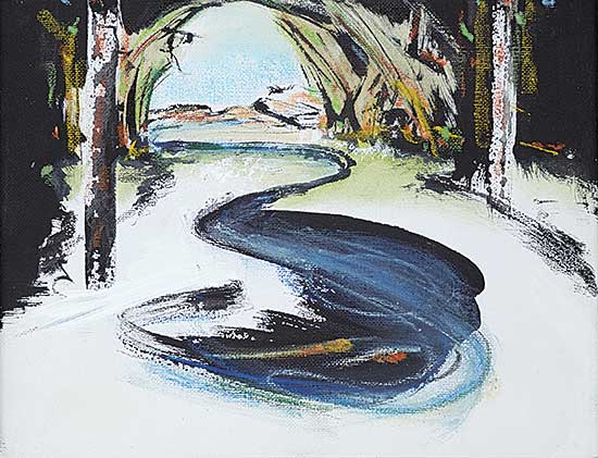 #1109 ~ Gerlinger - Study for Dark Pool/Coil