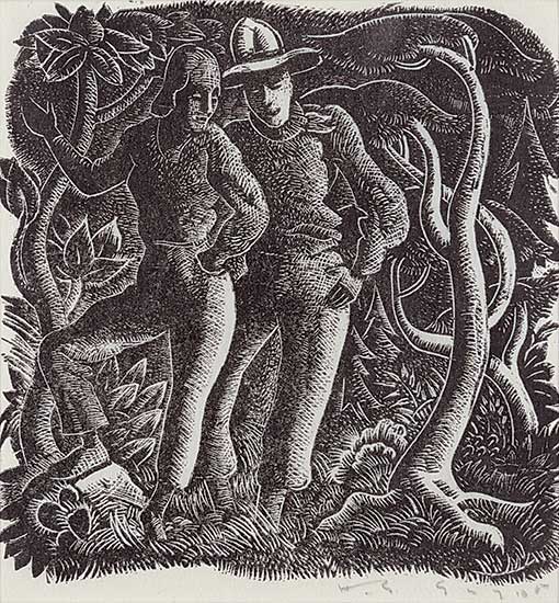 #1119 ~ Glyde - Untitled - The Farm Couple