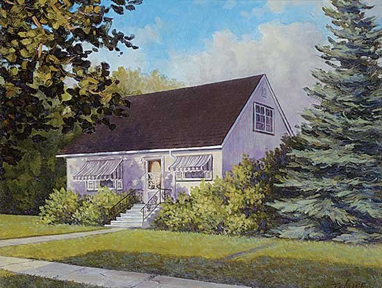 #1127 ~ Haire - Memories of Edmonton, My Home: Josephina - 107 Ave and 139 Street
