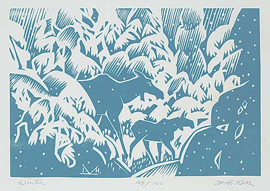 #1165 ~ Kerr - Winter  #45/100
