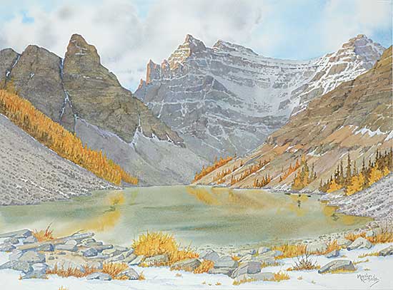 #1170 ~ Kinsella - Untitled - Fall Lake