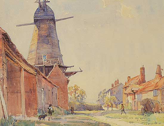 #1184 ~ Leighton - Derelict Mill, Staplecross, Sussex