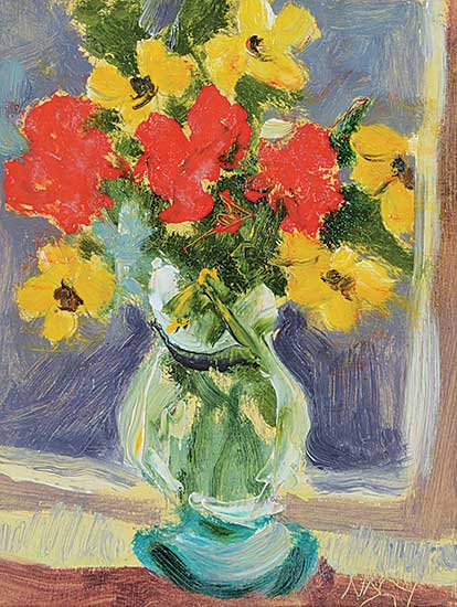 #1232 ~ Nagy - Flowers in the Window